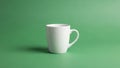 Backdrop provides a striking contrast enhancing the mug s simplicity Royalty Free Stock Photo
