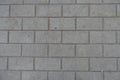 Backdrop - running bond brick-like gray concrete pavement Royalty Free Stock Photo