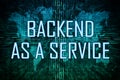 Backend as a Service Royalty Free Stock Photo