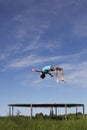 Backflip Royalty Free Stock Photo