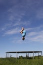 Backflip Royalty Free Stock Photo