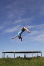 Backflip Royalty Free Stock Photo