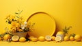 backg yellow round background