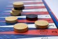 Backgammon Royalty Free Stock Photo