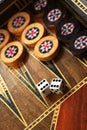 Backgammon Royalty Free Stock Photo