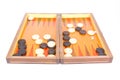 Backgammon board Royalty Free Stock Photo