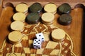 Backgammon dice