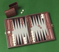 Backgammon game Royalty Free Stock Photo