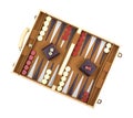 Backgammon game Royalty Free Stock Photo