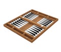 Backgammon Game Isolated