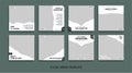 Set of traveling and adventure themed square banner templates that you can edit. Perfect for business branding, social media posts