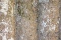 old grunge, rough and weathered pale cold gray stone wall close up background