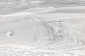 sparkling pure white iced snow large dunes background
