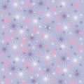 a purple background with stars Royalty Free Stock Photo
