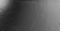 Background of abstract black and white wavy lines.