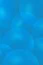 Background from abstract blue circles or balls similar to flickering lights in defocus.