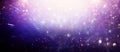 background of abstract blue, pink, purple and gold glitter lights. defocused Royalty Free Stock Photo