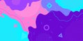 Background abstract modern color fluid liquid wave pattern vector creative design