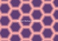 Background abstract texture pattern hexagon purple and pink