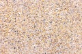 Background abstract or texture of pebbles small or gravel color yellow, orange attached with beautiful cement concrete. Royalty Free Stock Photo