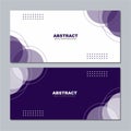 Abstract violet and white background texture illustration with dots for banner, social media template, poster and flyer template Royalty Free Stock Photo