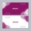 Abstract violet and white background texture illustration with dots for banner, social media template, poster and flyer template Royalty Free Stock Photo