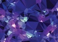 Background abstract triangle geometry pattern crystal universe Royalty Free Stock Photo