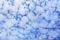 Background of altocumulus clouds