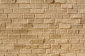 Background of the ancient brick wall in a Karnak temple. Luxor, Egypt Royalty Free Stock Photo