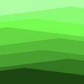 Geometric green gradient angled stripes background