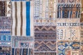 Background of antique handmade turkish kilim rugs