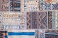 Background of antique handmade turkish kilim rugs