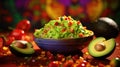 background avocado healthy food guacamole