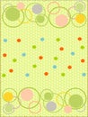 Background baby textile Royalty Free Stock Photo