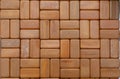 background of bamboo planks. Wood Texture - Ecological Background Royalty Free Stock Photo