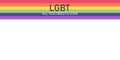 background and banner with word ALL YOU NEED ID LOVE in pride month