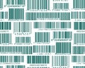 Background with bar codes. Royalty Free Stock Photo