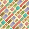 Background with bar codes. Royalty Free Stock Photo