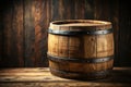 Background of Barrel Shape Free Empty Space Royalty Free Stock Photo