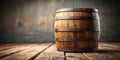 Background of Barrel Shape Free Empty Space Royalty Free Stock Photo