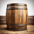 Background of Barrel Shape Free Empty Space Royalty Free Stock Photo