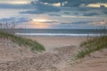 Background Beach Outer Banks North Carolina Royalty Free Stock Photo