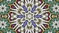 Background of beautiful abstract mandala with a star in the center