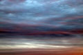 Beautiful colors of the cloudy sky at sunset. Royalty Free Stock Photo