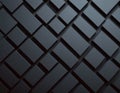 Background. Black matte squares and rectangles.