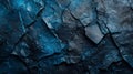 background of Blue abstract lava stone texture