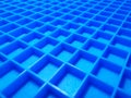 Background of Blue Grid Pattern