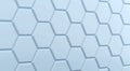 Background blue polygon hexagon abstract template empty design graphic