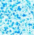 Background with blue rhombs. Royalty Free Stock Photo