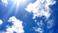 Beautiful Background blue sky atmosfer Royalty Free Stock Photo